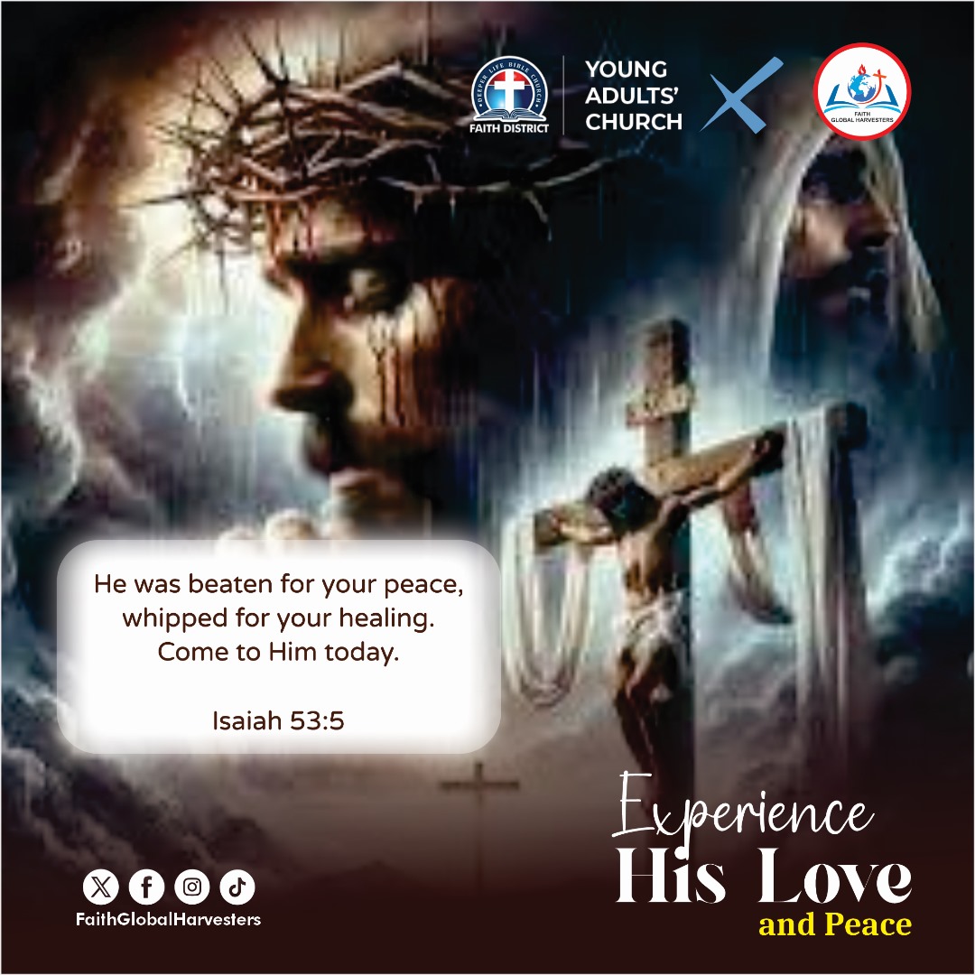 GlHarvesters's tweet photo. Your healing was long bought on the cross. By His wounds healing flows. Don't delay, come experience Jesus today!
Just gave your life to Jesus? Let's hold your hands in this new experience 👇🏼
https://t.co/TEpxd8szUz
#Jesussaves #Hesufferedforyou #Newlife #Heheals #AcceptJesus https://t.co/4wwow3NiUu