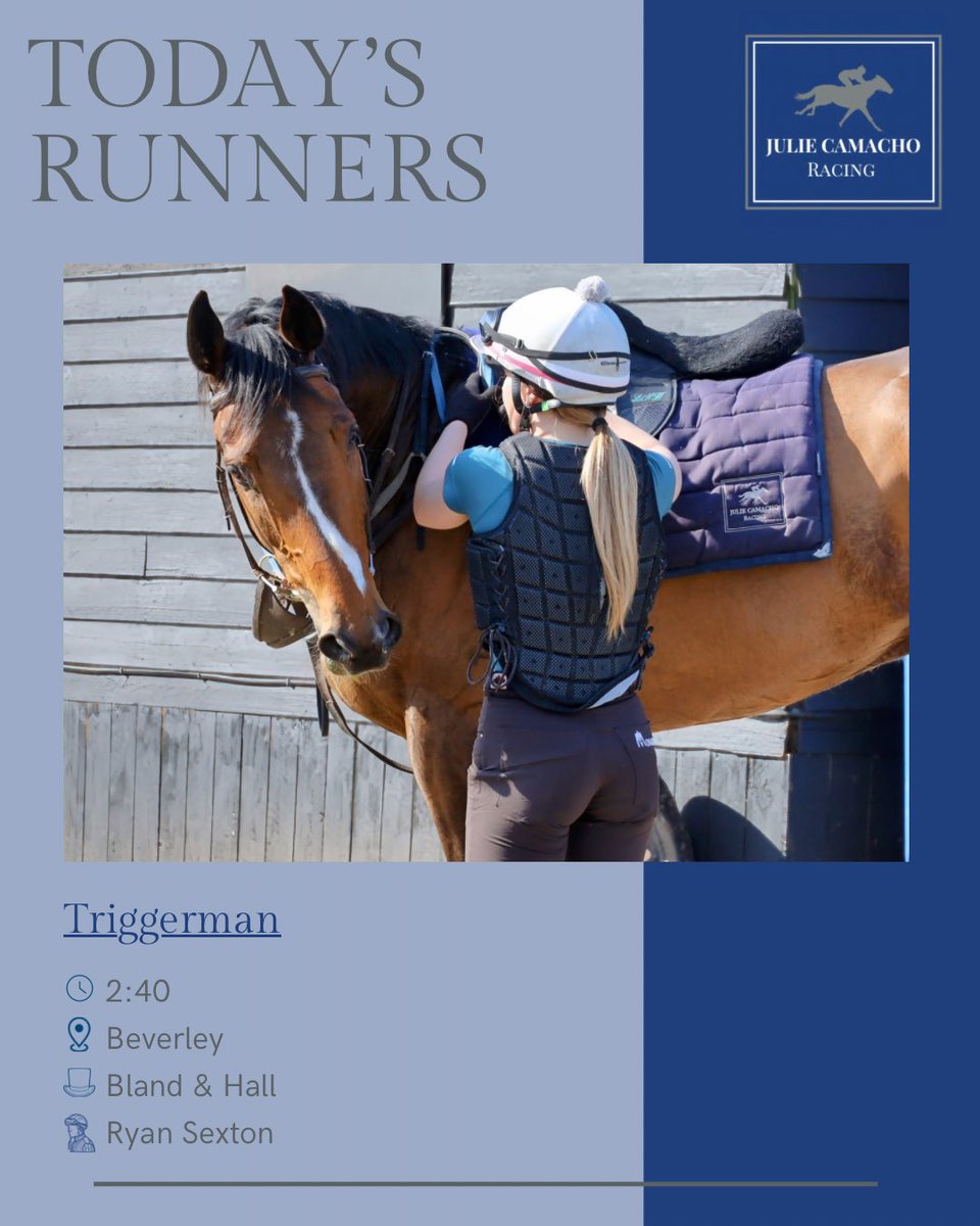 One runner today