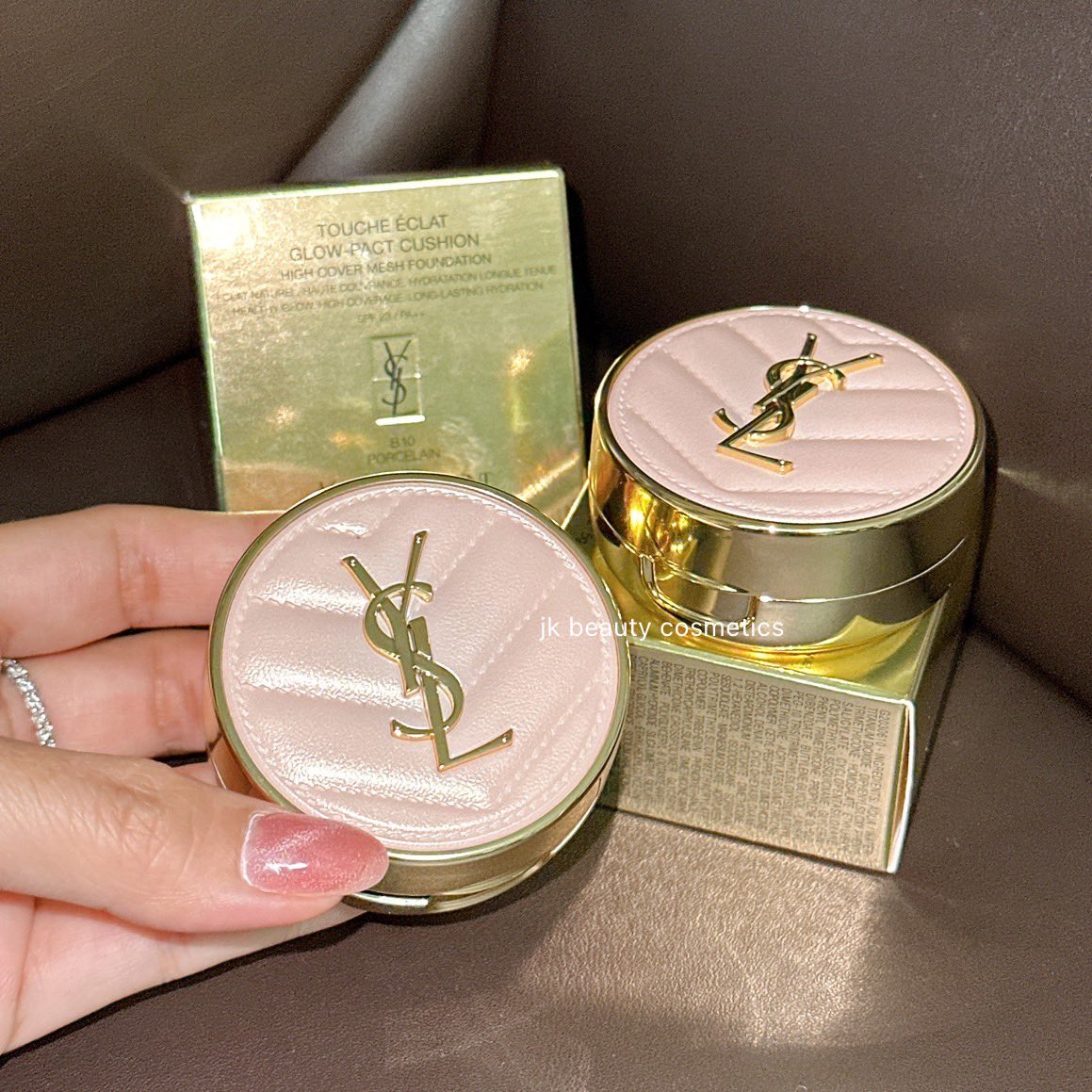 jkjapann's tweet photo. #พร้อมส่ง 900฿ mini YSL Touche Eclsat Glow Pact Cushion 5g เบอร์ B10

🇹🇭 กลุ่มพร้อมส่งในไทย 
https://t.co/P5BjKxHK4o

🇯🇵 กลุ่มหิ้ว บินเองทุกเดือน
https://t.co/L57F4CHeCA

สั่งซื้อ-สอบถาม Line: @jk1929 https://t.co/Hd6hjCEecY