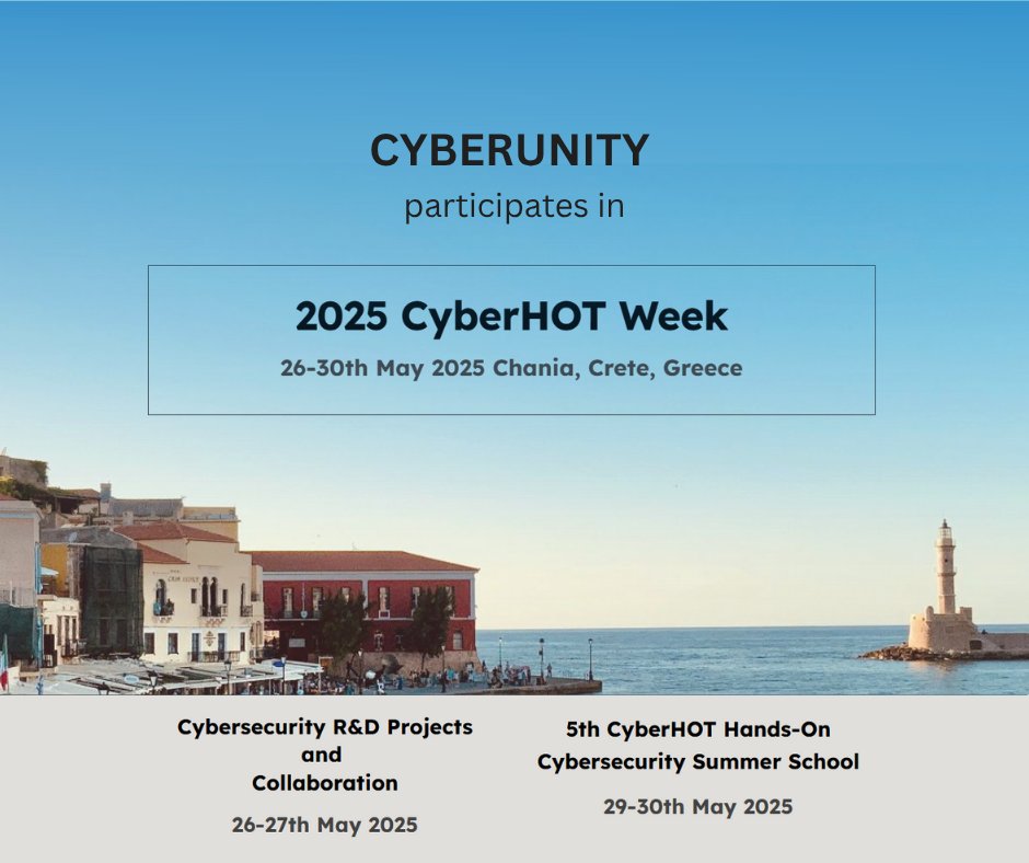 CYBERUNITY Project tweet media