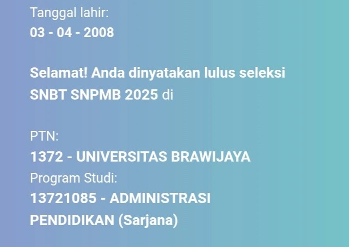 tetap bersyukur walau pilihan 2