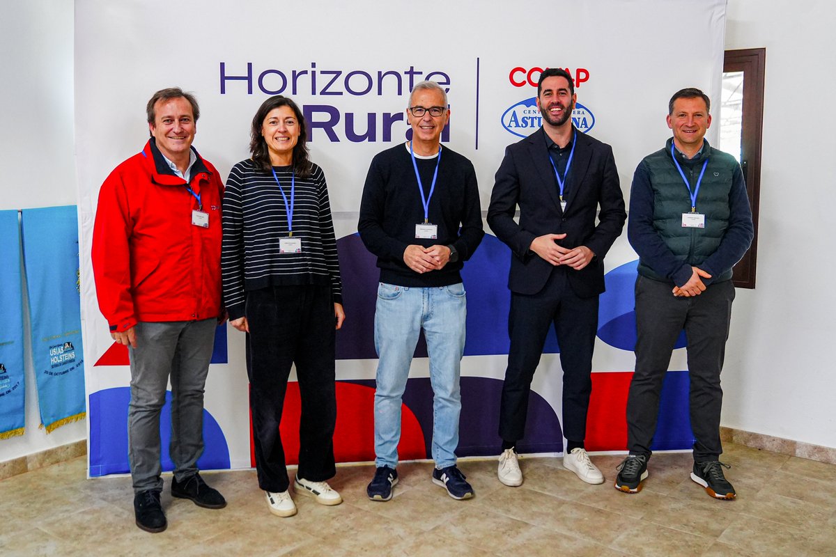 Covap's tweet photo. Armenta, Aquactiva Solutions y Open Sistemas son las startups seleccionadas en el programa #HorizonteRural, en colaboración con
@LecheAsturiana.  Estas iniciativas destacan por su potencial en sostenibilidad, eficiencia y bienestar animal.   

📲 https://t.co/nigGVyEPhH 

#COVAP https://t.co/HMgzdClAGk