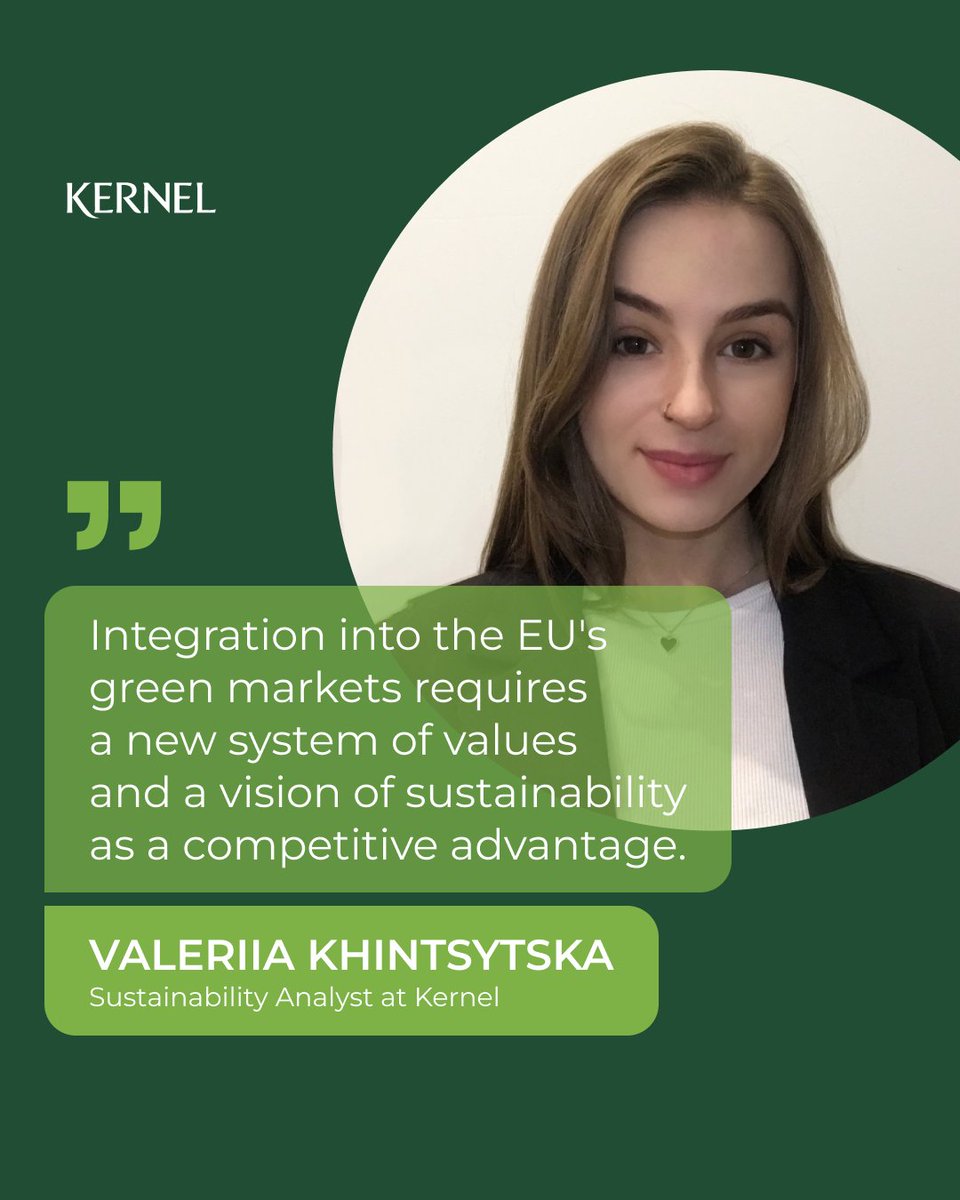 🌱 Kernel participated in an international roundtable focused on the challenges and prospects of the Ukrainian agri-food sector in the context of the European Green Deal.

The event was hosted by the National University of Life and Environmental Sciences of Ukraine as part of the