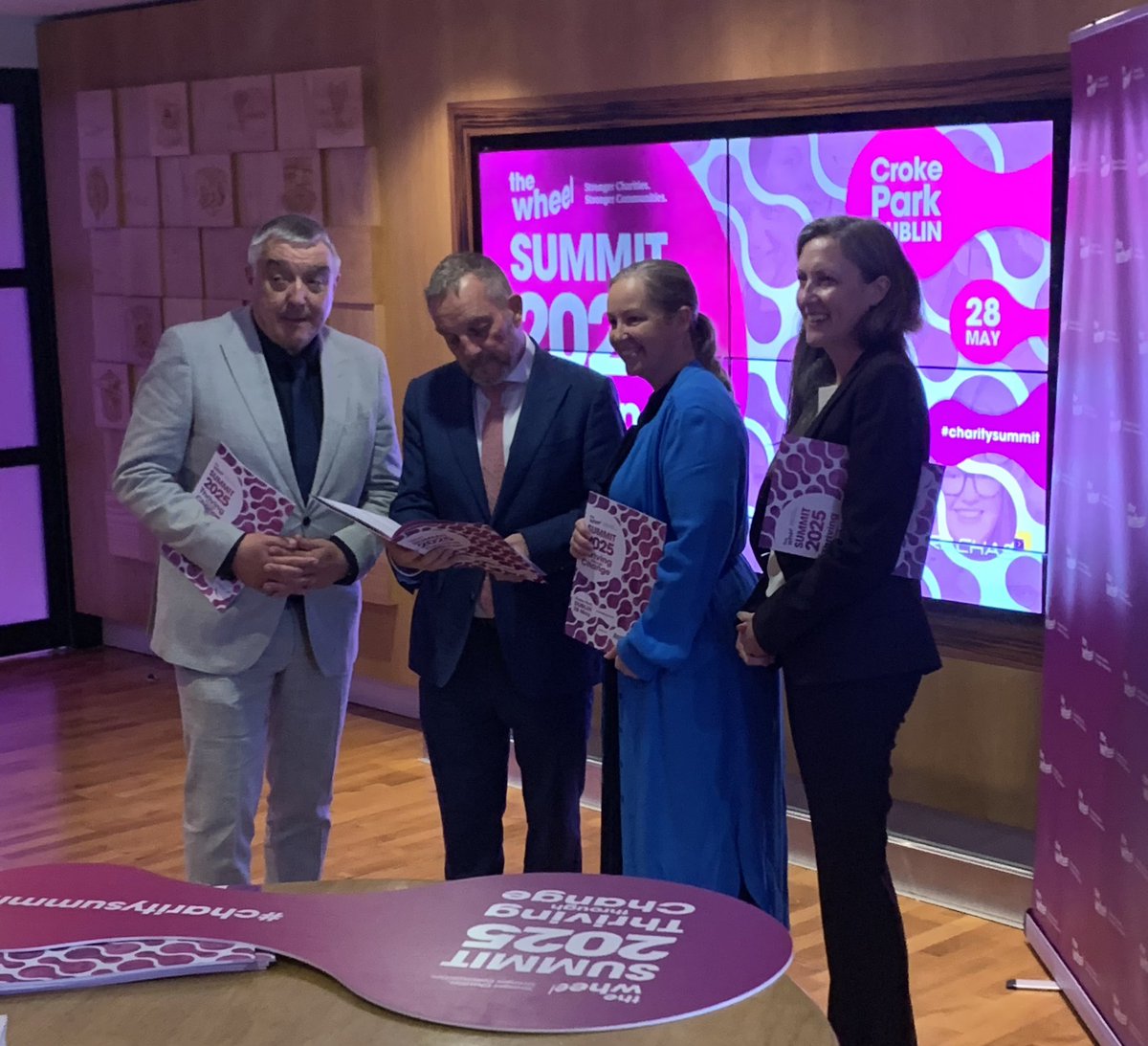 Fair play to Minister <a href="/jerrybuttimer/">Jerry Buttimer TD</a> for staying for the whole of the morning session at <a href="/The_Wheel_IRL/">The Wheel</a>’s #CharitySummit to hear from Alexandrina Najmowicz of <a href="/EUCivicForum/">European Civic Forum @eucivicforum.bsky.social</a>, <a href="/Elaine__Teague/">Elaine Teague</a> of <a href="/DisabilityFed/">DFI</a> and <a href="/emmetmalone/">emmet malone</a> of @irishtimes.