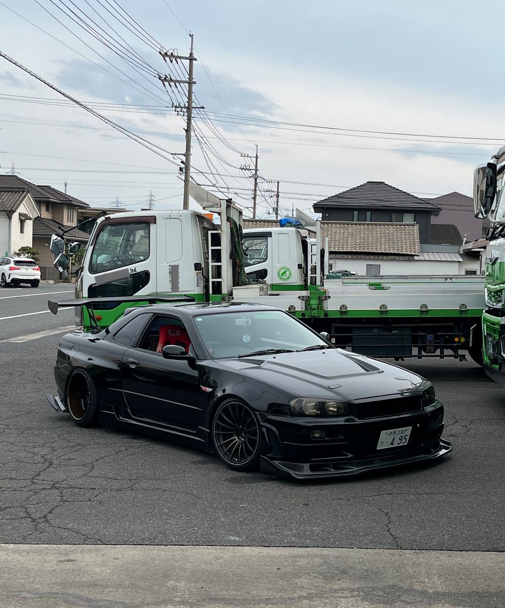 エアサスやけど走行車高でも悪くなかろう( * ॑꒳ ॑*)