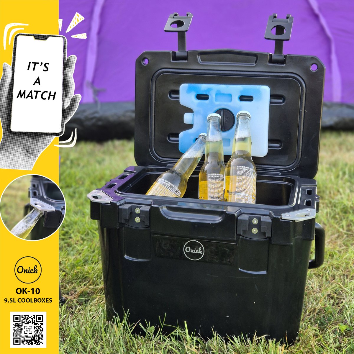 👀 Looking for the strong silent type? 
With a tough exterior &amp; capability to hold 🧊ice for days, the OK-10 is a real cool contender
A premium #cooler at a palatable price - it's a match made in heaven
☎️ Get connected by calling 01453 891320
#onick #ok10 #coolbox #OutdoorLiving