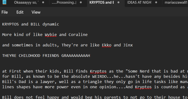 HanakoRan2009's tweet image. IS THIS A SIGN TO MAKE A KRYPTBILL FANFIC???!!!

#AndrewKryptos #Billcipher #KryptBill #Gravityfalls