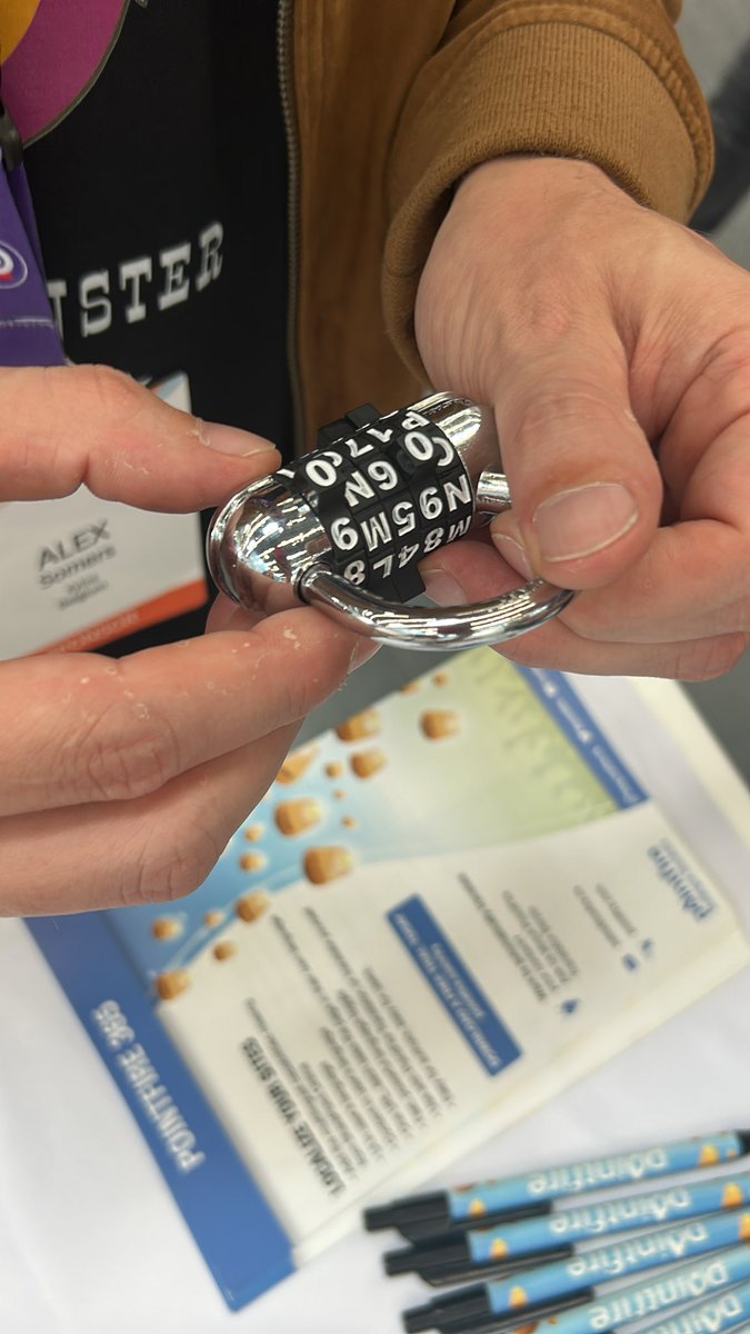 Who’s up for a little escape game? Meet us at the PointFire booth and be one of the few who opened a lock! #gameon #collabsummit #communityrocks