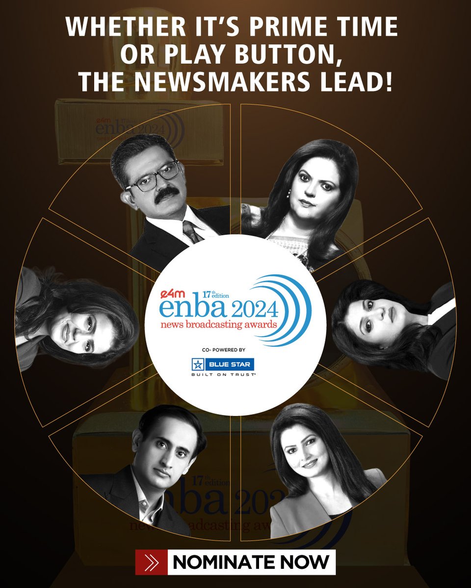 e4mevents's tweet image. No scripts. No studios. Just fearless storytelling. ENBA 2024 brings YouTube’s most trusted and impactful news voices to the spotlight.

📢 Nominate Now - e4mevents.com/enba-2024/

#HonoringJournalism #e4mawards #mediaaward #journalismawards #newstv #news #broadcasting #journalism