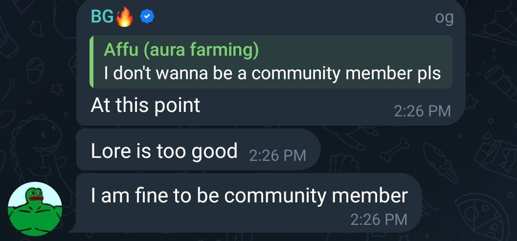 That's when you know you are fucked