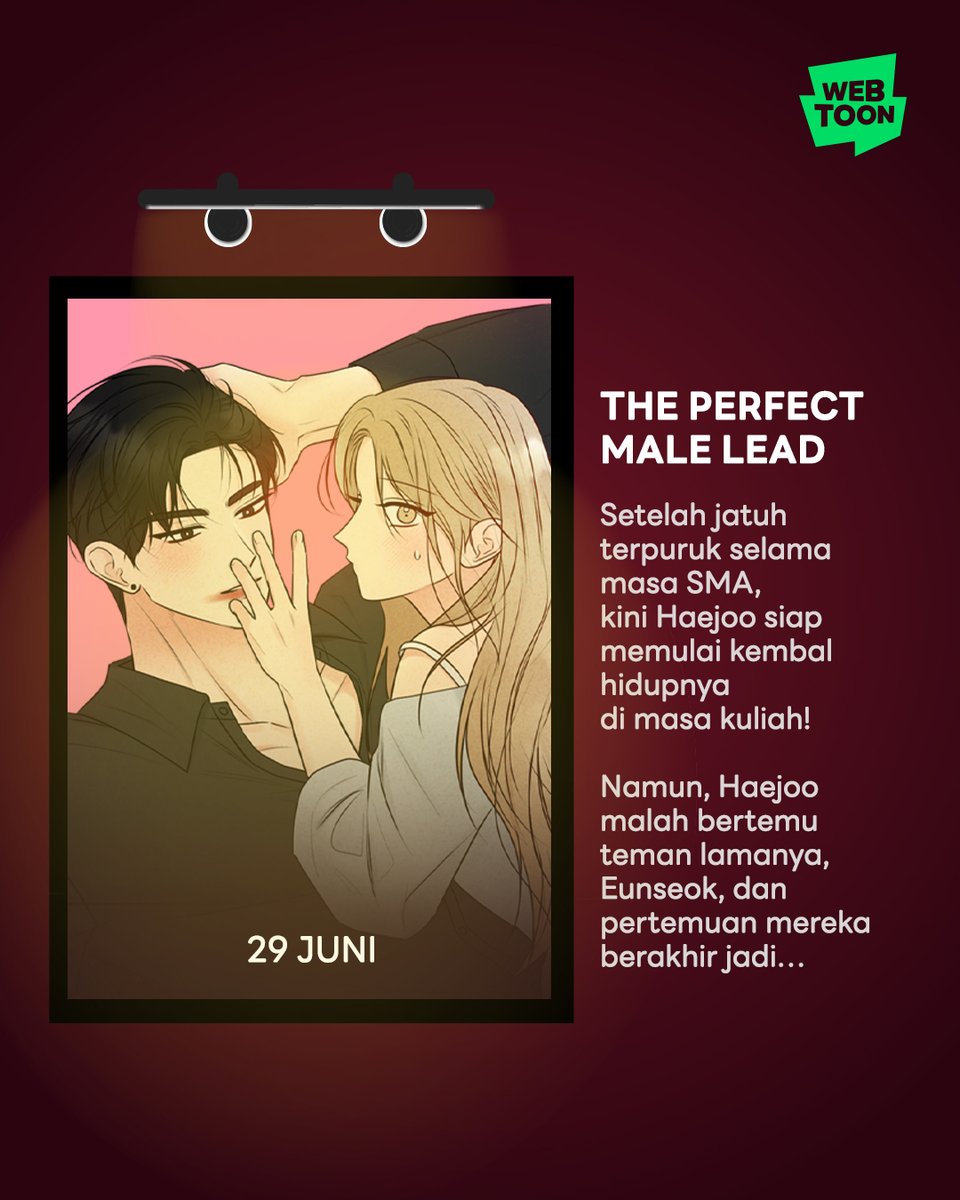 INI DIA JUDUL-JUDUL WEBTOON YANG HARUS KAMU COBA BACA DI BULAN ✨JUNI✨

Ada yang udah masuk wishlist kamu? 👀 #WEBTOONID