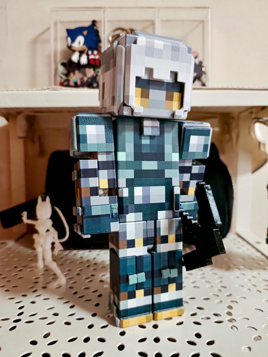 miaomoao_c's tweet image. 没时间解释了，她来了

#Skullgirls #skullgirlsrobofortune #Minecraft