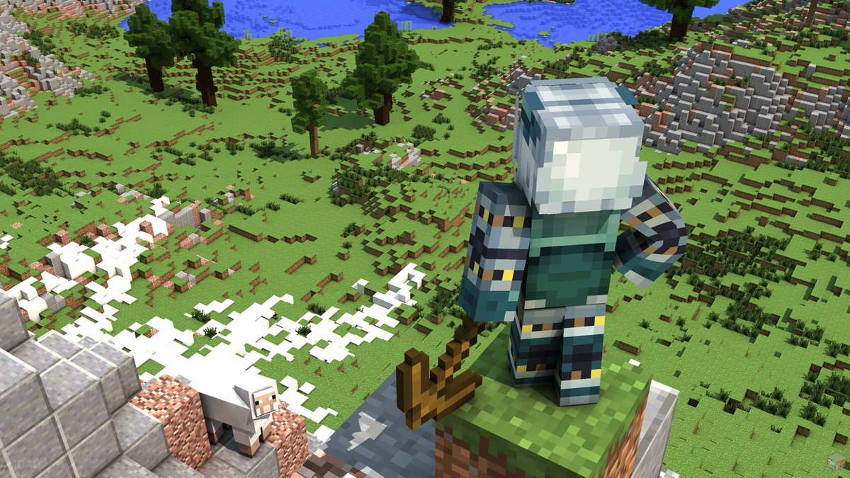 miaomoao_c's tweet image. 没时间解释了，她来了

#Skullgirls #skullgirlsrobofortune #Minecraft