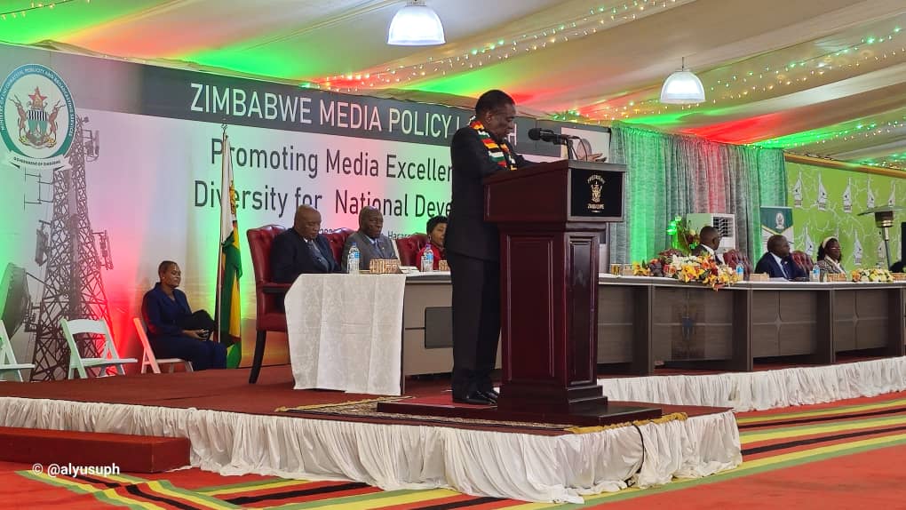 UNESCOsouthernAfrica #Education #Sciences #Culture (@unescorosa) on Twitter photo ๐จ LAUNCH ALERT: #Zimbabwe unveils its Media & Communications Policy! ๐ฟ๐ผ
H.E. President <a href="/edmnangagwa/">President of Zimbabwe</a> underscored the vital role of information integrity & digital governance in advancing Access to Information, Freedom of Expression & Sustainable Development.
<a href="/InfoMinZW/">Ministry of Information, Publicity & Broadcasting</a> <a href="/UNESCO/">UNESCO ๐๏ธ #Education #Sciences #Culture ๐บ๐ณ</a> ๐จ LAUNCH ALERT: #Zimbabwe unveils its Media & Communications Policy! ๐ฟ๐ผ
H.E. President <a href="/edmnangagwa/">President of Zimbabwe</a> underscored the vital role of information integrity & digital governance in advancing Access to Information, Freedom of Expression & Sustainable Development.
<a href="/InfoMinZW/">Ministry of Information, Publicity & Broadcasting</a> <a href="/UNESCO/">UNESCO ๐๏ธ #Education #Sciences #Culture ๐บ๐ณ</a>