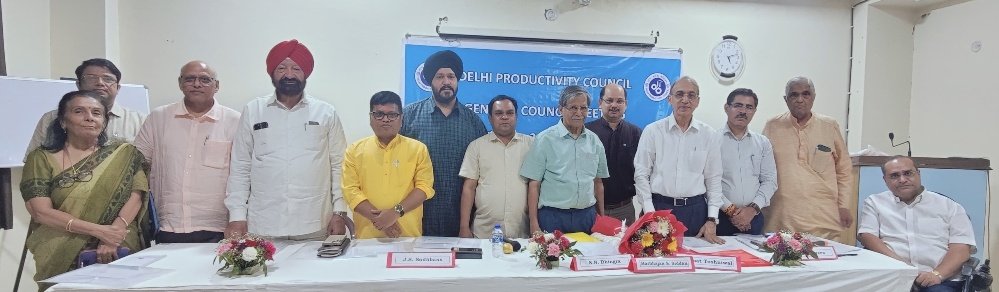 Elections of new Governing Body of Delhi Productivity Council conducted by Justice (Rtd) SN Dhingra at it's General Body Meeting. Officers elect-Pres. Sampat Toshniwal, VPs- Virendra Nagpal &amp; JS Sodhbans,
GS-Arun Sareen, Treasurer-Anil Sharma, JS-Parimal K. Mondal  <a href="/NPC_INDIA_GOV/">NPC INDIA</a>