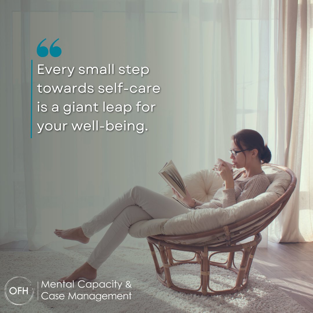 ofhcare's tweet image. Do something for yourself today.

#selfcare #quote #randomquote #thursdaytips #thursdaythoughts #ofhcare #mentalhealth #wellbeing
