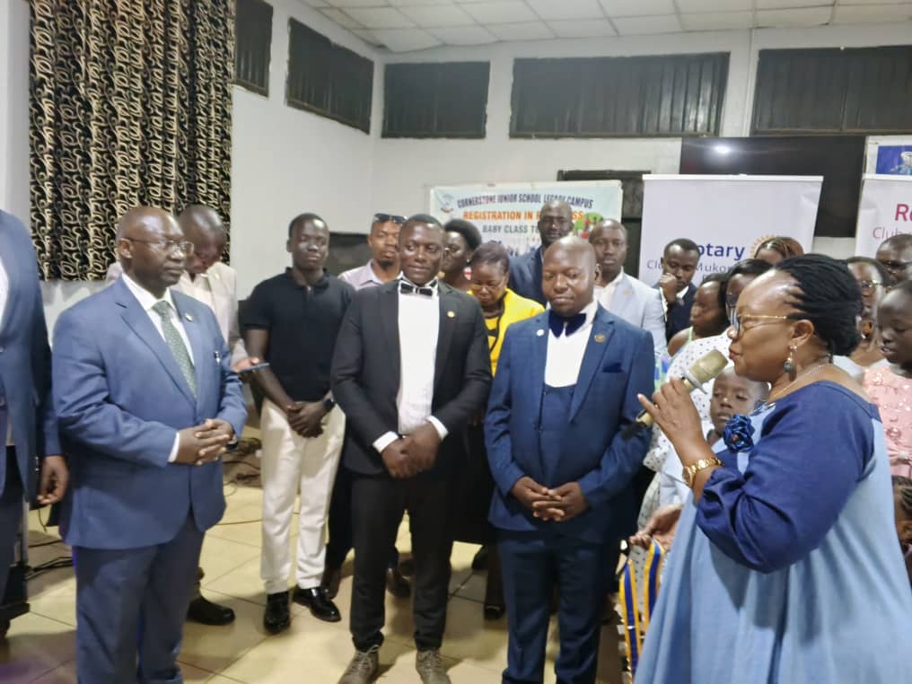 Proud to have presided over the installation of Senior Counsel Albert Mooli as New Club President of Rotary Club, Mukono, as well as the Presidents of Rotaract Club of Mukono and UCU on Saturday 24th May 2025.