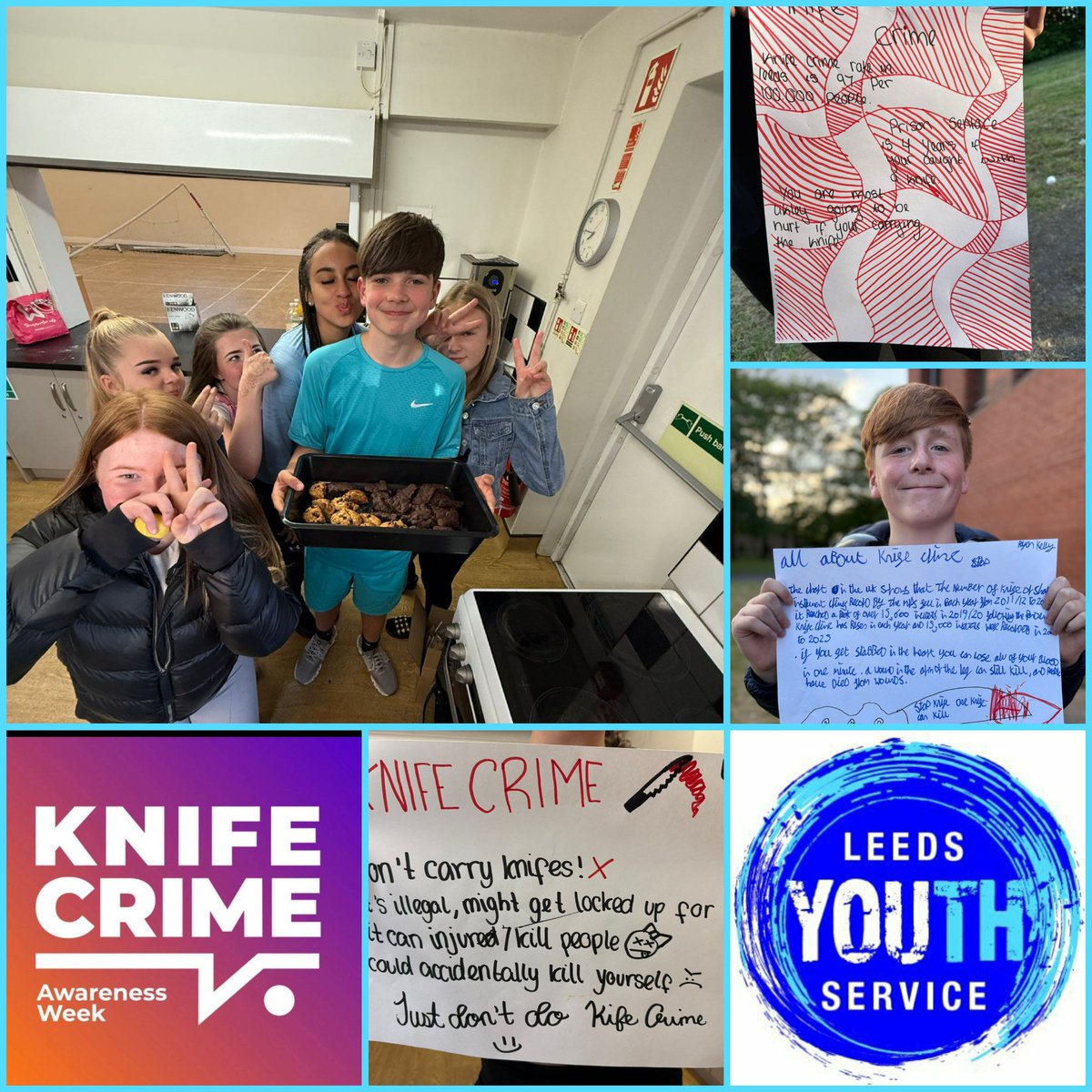 So many great sessions as part of #knifecrimeAwarenessWeek over the past week 

#Youngpeople from #Crossgates getting involved in our #awareness sessions whilst  doing a bit of baking too

#Youthwork