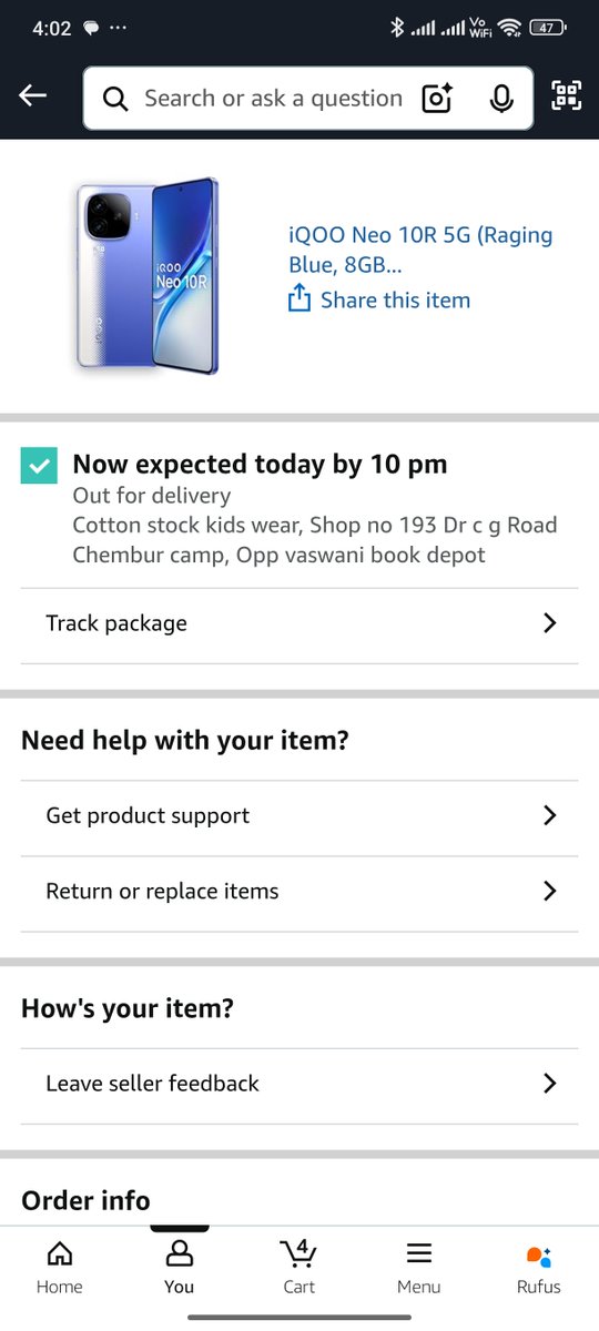 ragibsaba12345's tweet photo. @AmazonHelp There is no update regarding my order yet My flight key had to be cancelled, I would have suffered loss due to you but you people are only giving fake commitment https://t.co/IZWGtH3Awf