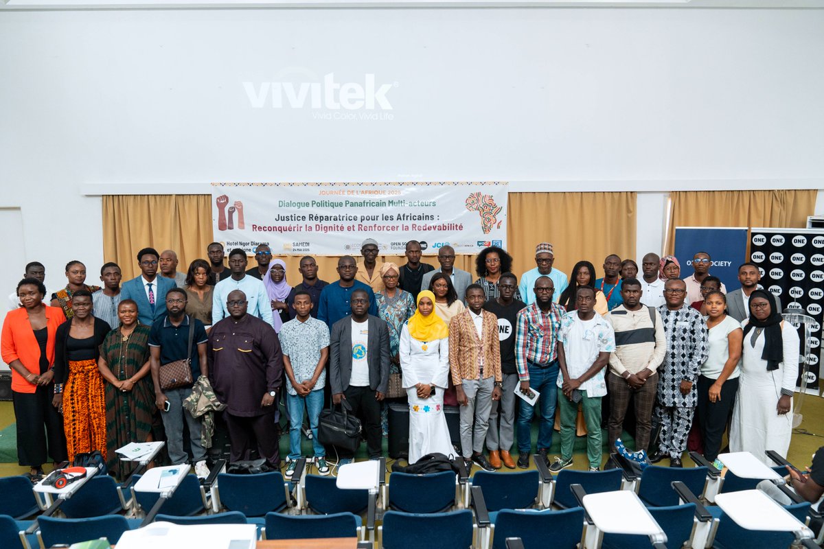 TrustAfrica's tweet image. Voices for Justice: Reflections from Dakar on Africa Day 2025
The Pan-African Multi-Stakeholder Policy Dialogue held on May 24, 2025, at Hotel Ngor Diarama in Dakar was a truly inspiring gathering. Co-hosted by TrustAfrica, OSIWA, ONE, ECOSOCC, JCI, WADR and their partners, the…