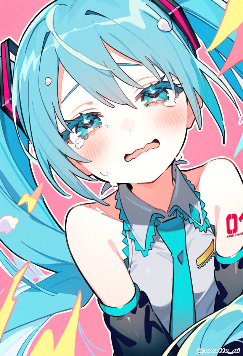 #初音ミク　うるうる…