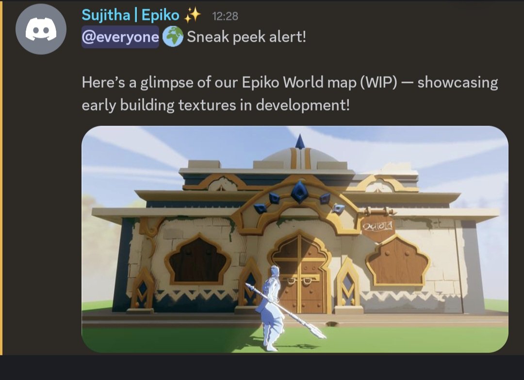 $epiko ... be ready for what is comming ... this will be a huge game and it will even Come on #playstation later this year ... big partners like $omi and #veve and #bonk #solana and many more ... #epikoworld is almost ready ... $epiko token also almost ready ... june .. 🚀🚀