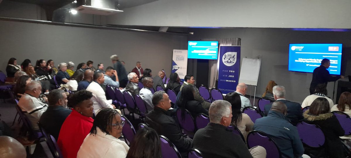 The Department of Infrastructure facilitates the Infrastructure workshop at this year's Western Cape Procurement Conference in Rawsonville.