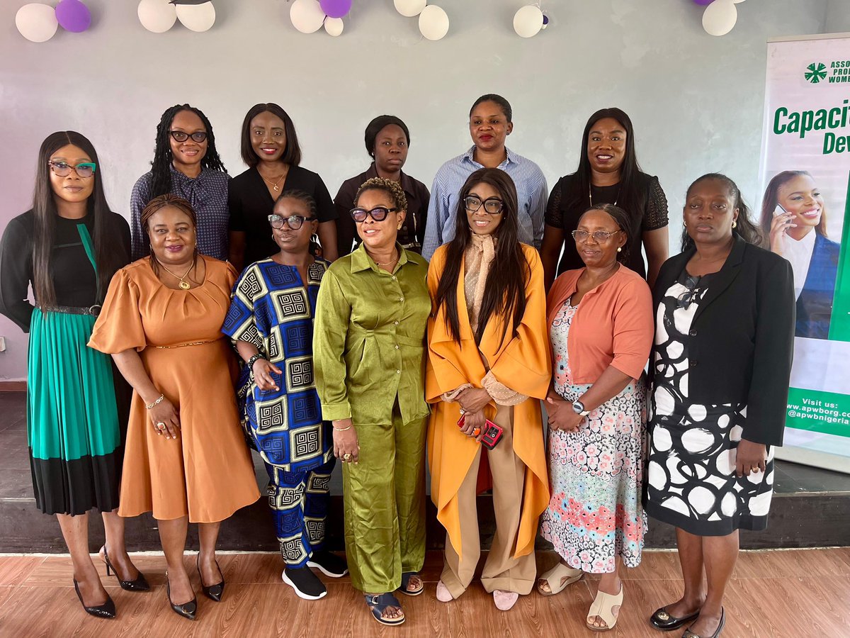 EngageFunke's tweet photo. Your story isn’t over yet.

As Chair of the Association of Professional Women Bankers (@apwbnigeria), I had the honour of leading our visit to the Girls’ Correctional Centre in Idi Araba this Children’s Day and what a humbling experience it was. https://t.co/cMYEXAVnGK