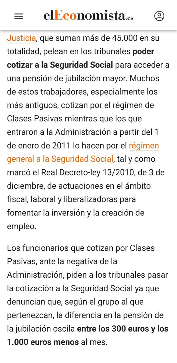NatanEspinosa2's tweet photo. 1️⃣4️⃣ Sentencias Judiciales no dejan cotizar a Clases Pasivas como en la Seguridad Social 
👉"Su aplicación no depende de la voluntad de los Tribunales de Justicia"
Clases Pasivas FCSE no puede quedar fuera de la Profesión de Riesgo #EquiparacionYa
👉CONFLICTO COLECTIVO PERMANENTE https://t.co/Rbsl9sCz3j