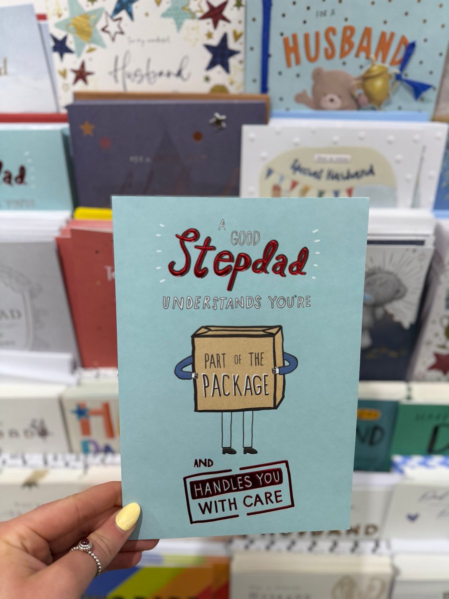 Grosvenor_Shop's tweet image. Dads, stepdads, grandads, pet dads– whoever your hero is, say it with a card that hits the heart (or makes him laugh out loud)! 💙 

Find the perfect Father's Day card at Card Factory, right here at Grosvenor Northampton. 💌 

#FathersDay #CardFactory #GrosvenorNorthampton