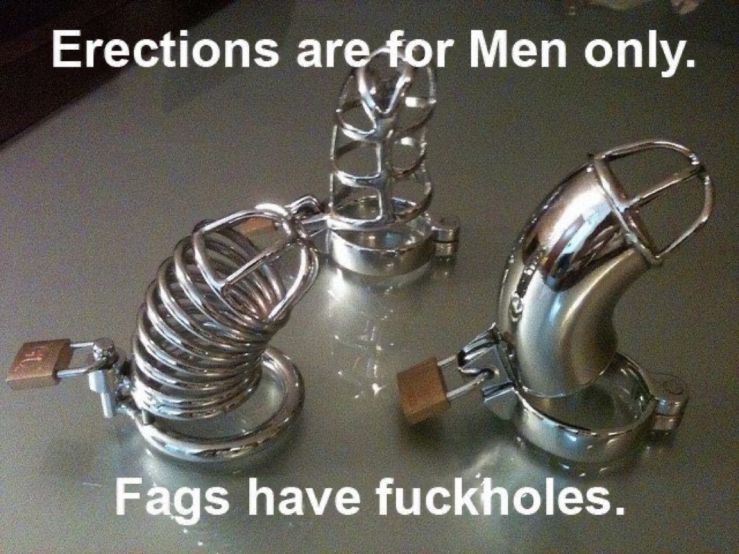 It should be normalized to see most bottoms locked in chastity.