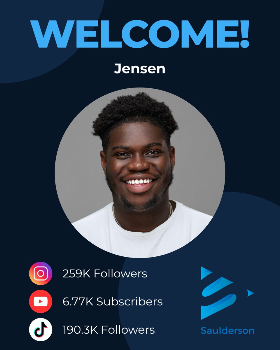 Saulderson Media (@saulderson) on Twitter photo We are excited to welcome JensenNotButton to the Saulderson roster.
He is the face of non-league football on TikTok. His matchday vlogs, chaotic behind-the-scenes clips, and brutally honest commentary have built him a cult following.
Brands, get in touch: jensen@saulderson.com We are excited to welcome JensenNotButton to the Saulderson roster.
He is the face of non-league football on TikTok. His matchday vlogs, chaotic behind-the-scenes clips, and brutally honest commentary have built him a cult following.
Brands, get in touch: jensen@saulderson.com