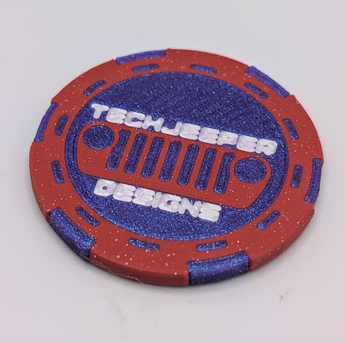 White looks great!  It gave it almost a pearlescent look.