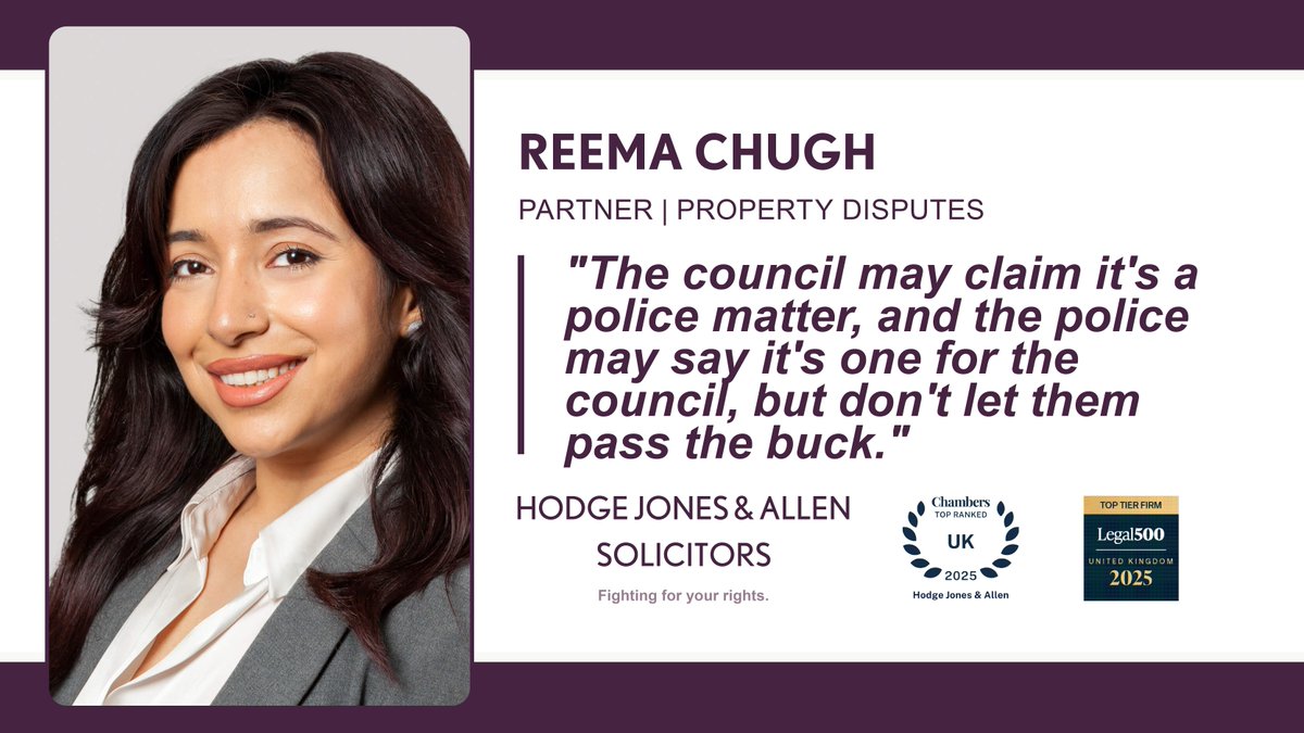 What do you do if you suspect your neighbour is running a commercial business from a residential property?

Partner, Reema Chugh is on hand to advise on how to fight back legally &amp; effectively.

Keep a log. Push the council. Know your rights.

#PropertyDisputes #LegalAdvice