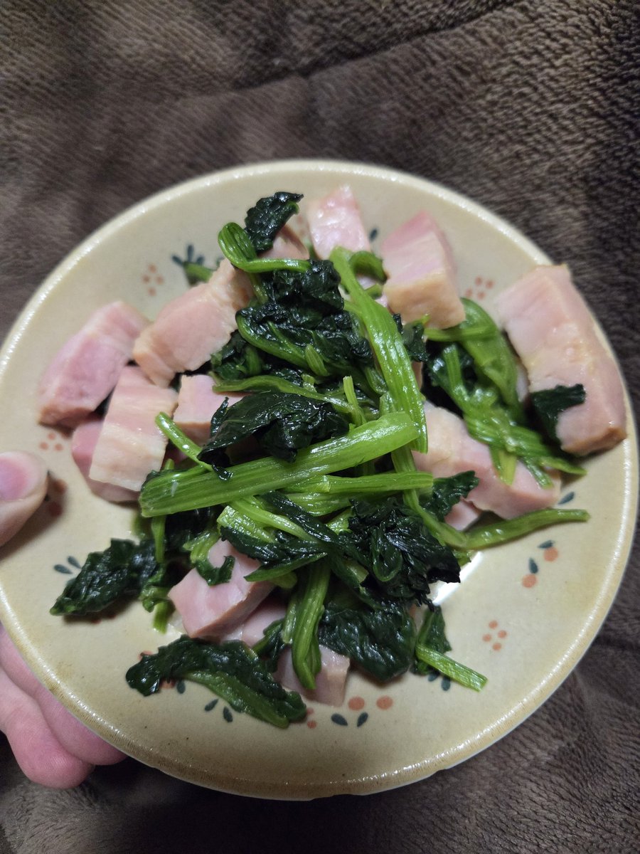 久しぶりに料理した
焼いただけだけど