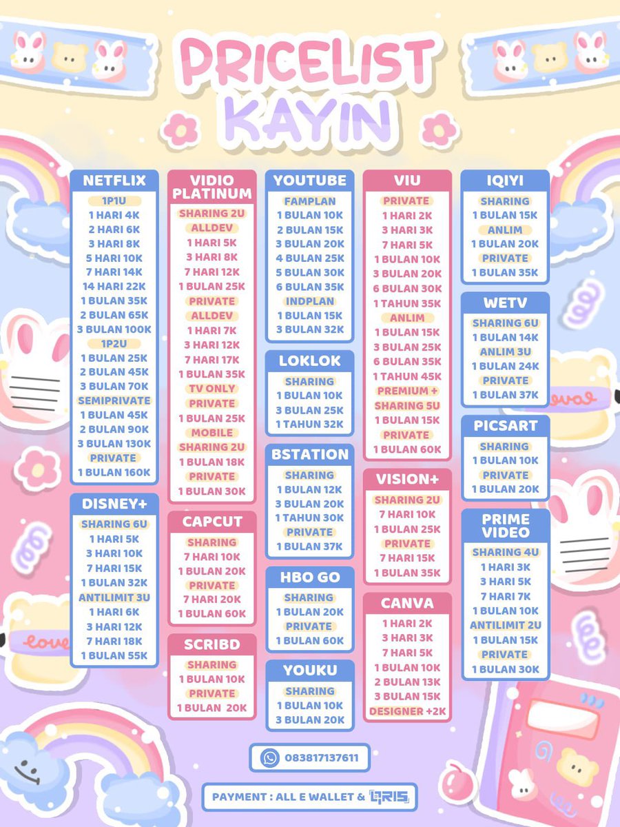 kayin - acc promosi tweet media