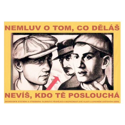 <a href="/PetrHolec/">PetrHolec</a> Jak za totáče. Uz jen čekám na plakáty "Nemluv o tom, co děláš. Nevíš, kdo tě poslouchá".