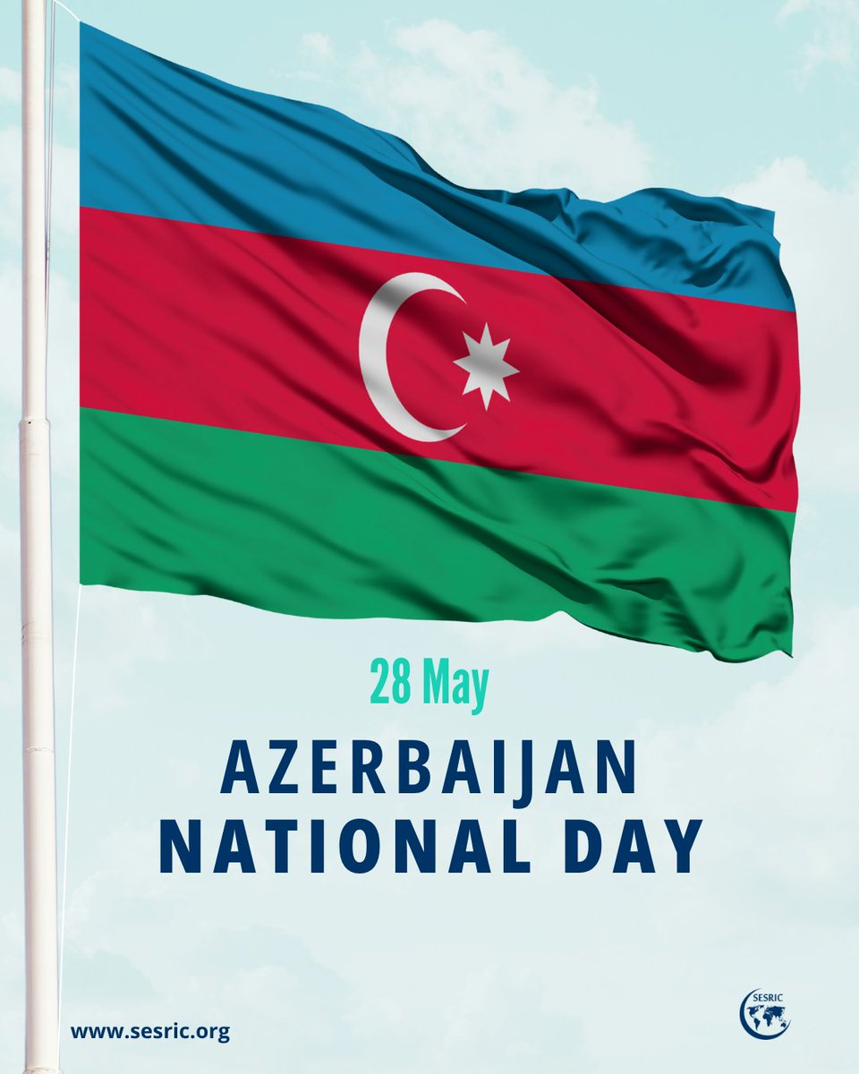 Happy National Day to our <a href="/OIC_OCI/">OIC</a> member country, the Republic of Azerbaijan. 🇦🇿

Wishing peace and prosperity to the people of #Azerbaijan.

May 28: #AzerbaijanNationalDay