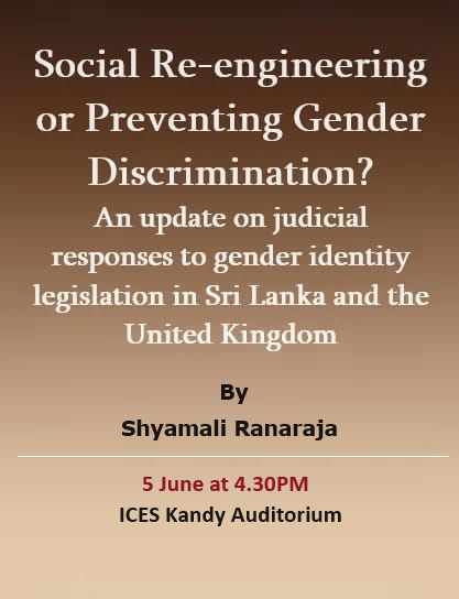 5 June at 4.30 PM
ICES Kandy Auditorium

Registration link: shorturl.at/sVWPS

Web link: ices.lk/event-details/…