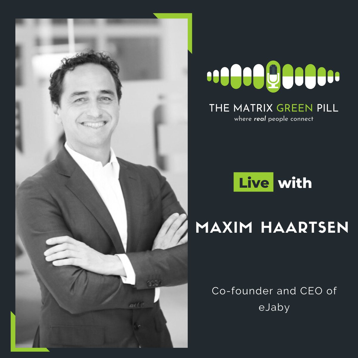 Tune in to our latest podcast NOW in conversation with Maxim Haartsen and Hilmarie Hutchison, where we tackle conversations around entrepreneurial transformation &amp; sustainable innovation

Listen in through the link below!

thematrixgreenpill.com/the-matrix-gre…
