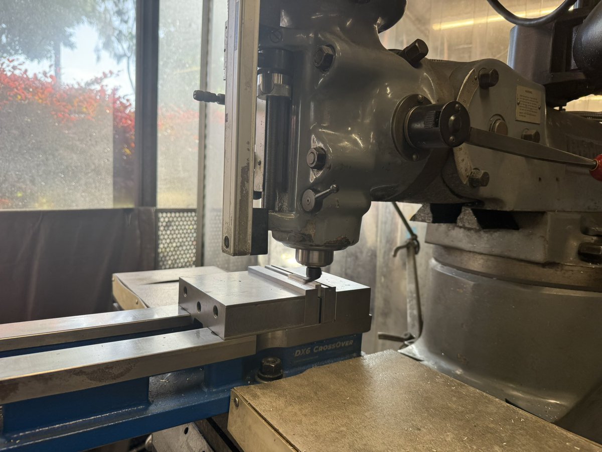 153min's tweet image. Learning machining (learning how to design for manufacturability🫡)