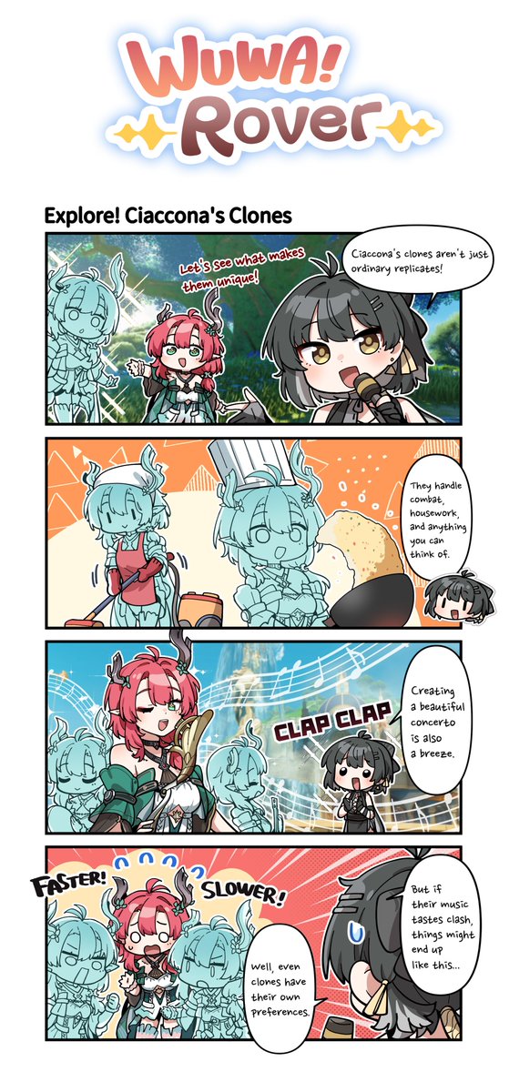 Wuthering Waves (@wuthering_waves) on Twitter photo "WUWA! Rover!" — Explore! Ciaccona's Clones
What exactly can Ciaccona's clones do?
Credit to: <a href="/parang9494/">純粋な不純物@순수한불순물</a>
#WutheringWaves
#Ciaccona "WUWA! Rover!" — Explore! Ciaccona's Clones
What exactly can Ciaccona's clones do?
Credit to: <a href="/parang9494/">純粋な不純物@순수한불순물</a>
#WutheringWaves
#Ciaccona