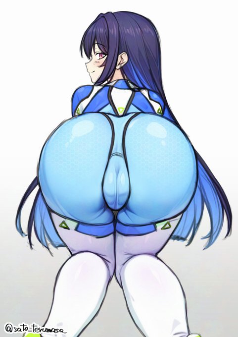 おしりから眺める織華 