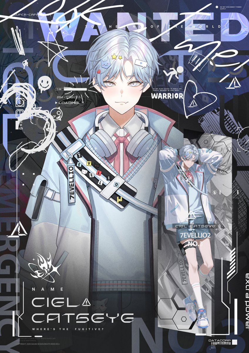 🎸#레벨리오「시엘 캣츠아이」포스터 공개!🌠

안녕하세요. 시엘 캣츠아이 입니다!
조금 부족하지만 잘 부탁합니다!🐱

🎁포스터 RT 이벤트 !
🔃 RT 추첨 5명에게 싸이버거 세트 기프티콘 증정
🔃 100 RT당 데뷔 한정 시엘 포토카드 증정
🔃 200 RT당 데뷔 한정 시엘 키링 증정

#레벨리오 #vtuber