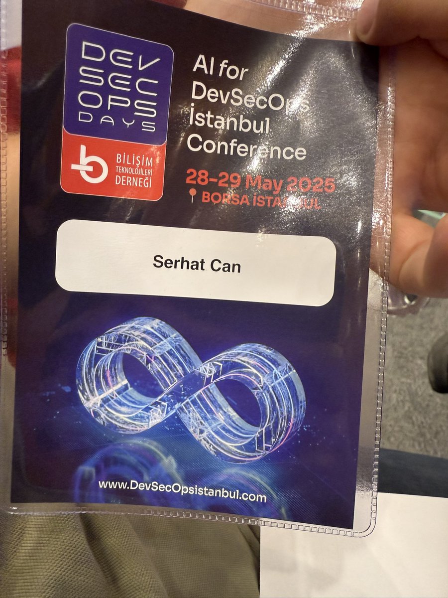 srhtcn's tweet image. Today is #DevSecOpsDays İstanbul!