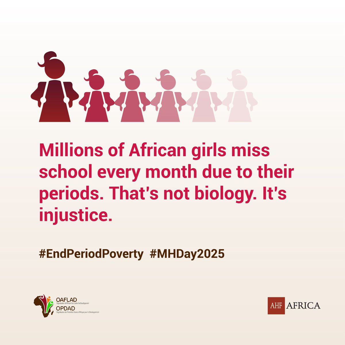 saringisaeta's tweet photo. @ahfkenya @AYARHEP_KENYA @AIDSHealthcare @ahfafrica @HennetKenya @WanjikuMerci @MenstrualDaddy @SoftMASC135787 @LydiaKaranja13 @lucas_fondo @MokayaKelvinOb @RaiseYourV_oice Girls miss school for bleeding.
Imagine missing your future for biology.
We’re done imagining. We’re acting.
#EndTheStigma
#MenstruationMatters
AHF Menstruation Matters
@ahfkenya @ahfafrica @AIDSHealthcare @AYARHEP_KENYA @HennetKenya https://t.co/6hoaz4gzTe