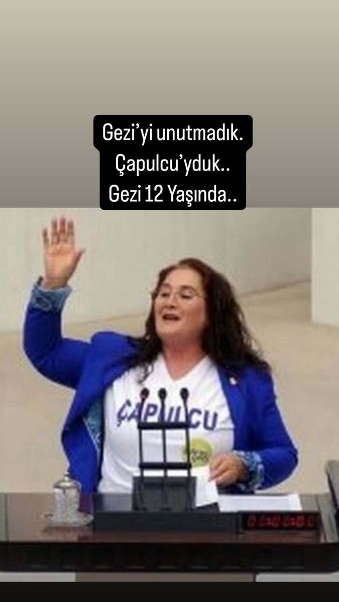 Gezi 12 yaşında…