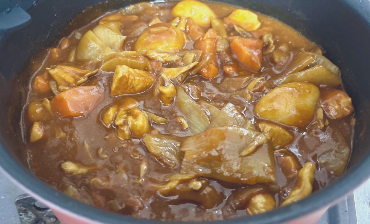184shrk's tweet photo. 久しぶりに全く予定のない休み！
で、カレー作った https://t.co/PGb8Qm8NU6