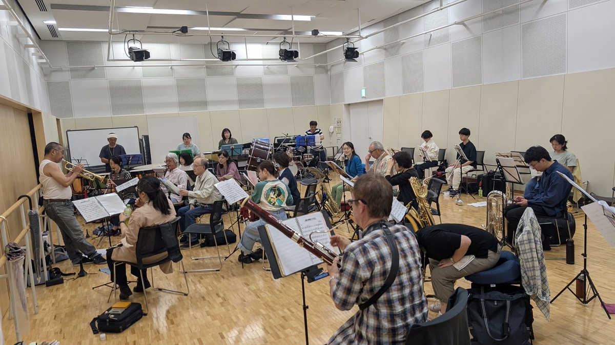 ハストピアで練習する時はティンパニーをお借りてわきるので、パーカスがとっても厚みが増します！！
ティンパニーも、大活躍の今回の演奏会♡♡
もうすぐチラシも出来るので、ぜひぜひ皆様お越くださーい！！
 #蓮田ウインドオーケストラ
 #吹奏楽
 #団員募集