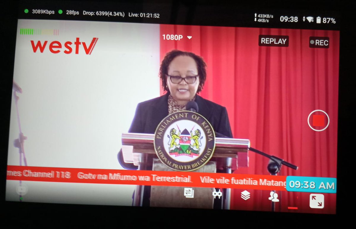 thuggersenaca's tweet photo. Hon. Ann Waiguru, the Gorvenor Kirinyaga County and Chair Council of Governors at the National Prayer Breakfast.
#NPB2025
#RiseandRebuild
#AYLFKENYA 
#NationalPrayerBreakfast2025 https://t.co/C5UlxBycXL